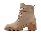 Sorel Joan Now Lace Ankle Boot (Women) - Omega Taupe/Gum Boots - Casual - Mid - The Heel Shoe Fitters