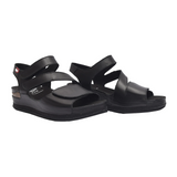 On Foot Austin Backstrap Sandal (Women) - Black Sandal - Backstrap - The Heel Shoe Fitters