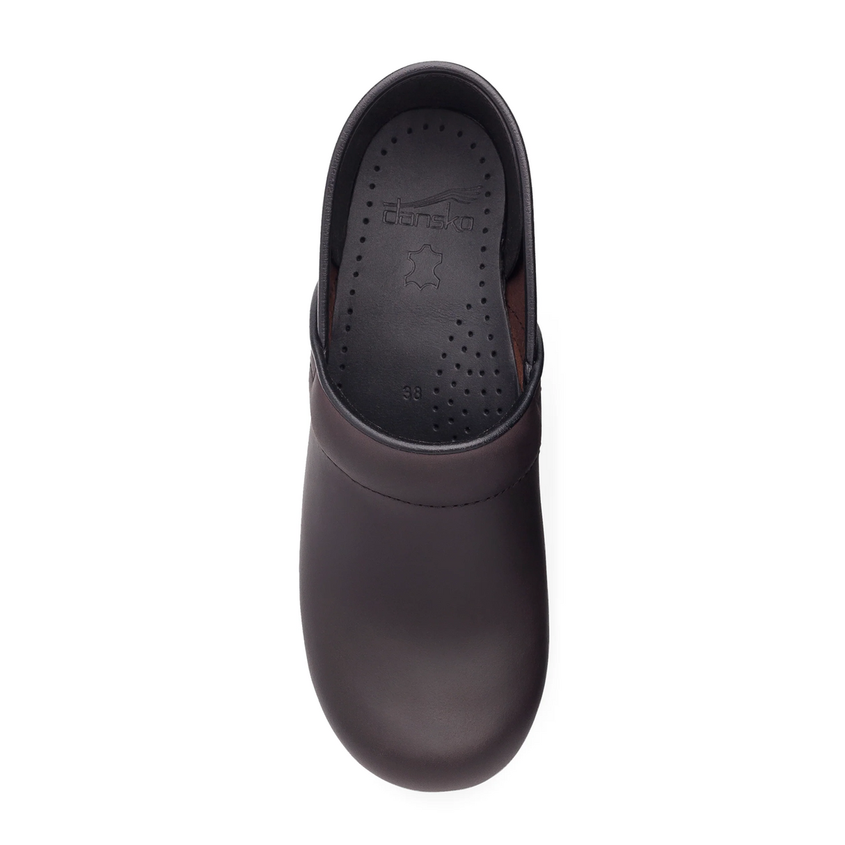Dansko Professional Clog (Women) - Antique Brown/Black Dress-Casual - Clogs & Mules - The Heel Shoe Fitters