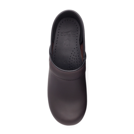 Dansko Professional Clog (Women) - Antique Brown/Black Dress-Casual - Clogs & Mules - The Heel Shoe Fitters