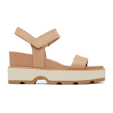 Sorel Joanie IV Ankle Strap Wedge Sandal (Women) - Honest Beige/Bleached Ceramic Sandals - Heel/Wedge - The Heel Shoe Fitters