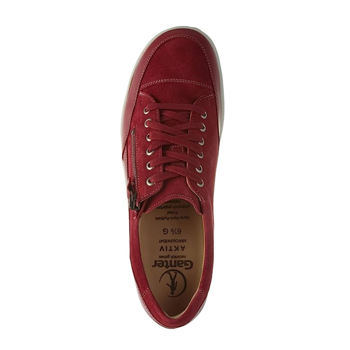 Ganter Gisa 7 Active Sneaker (Women) - Red Dress-Casual - Sneakers - The Heel Shoe Fitters