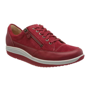 Ganter Gisa 7 Active Sneaker (Women) - Red Athletic - Casual - Lace Up - The Heel Shoe Fitters