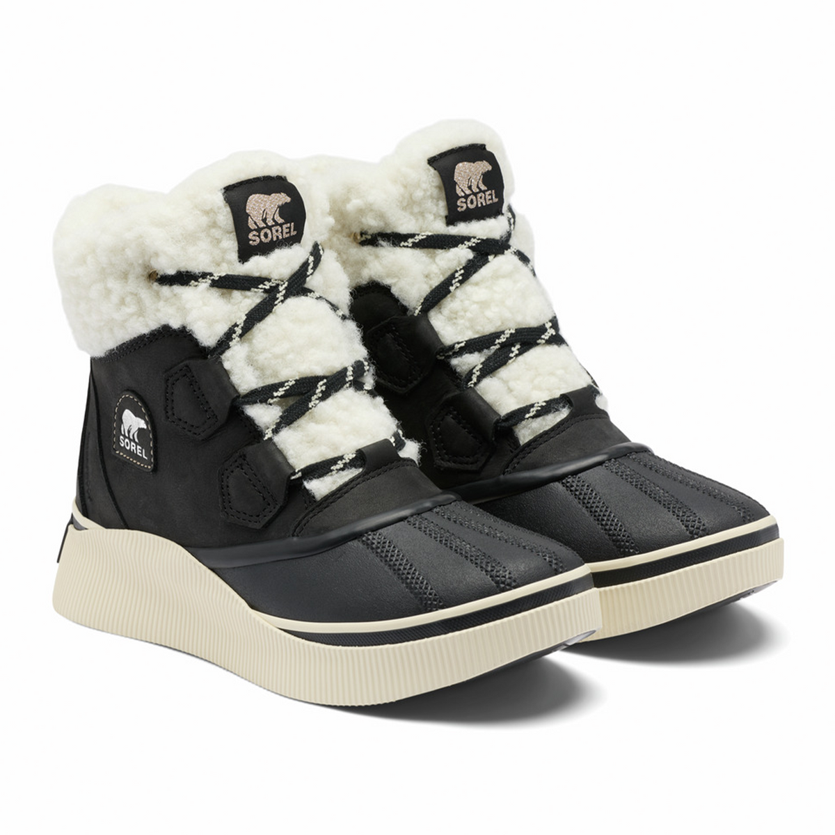 Sorel Out N About IV Chillz Waterproof Classic Boot (Women) - Black/Sea Salt