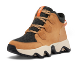 Sorel Kinetic Impact Caribou Plus Waterproof Ankle Boot (Women) - Tawny Buff/Black Boots - Winter - Low - The Heel Shoe Fitters