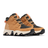 Sorel Kinetic Impact Caribou Plus Waterproof Ankle Boot (Women) - Tawny Buff/Black Boots - Winter - Low - The Heel Shoe Fitters