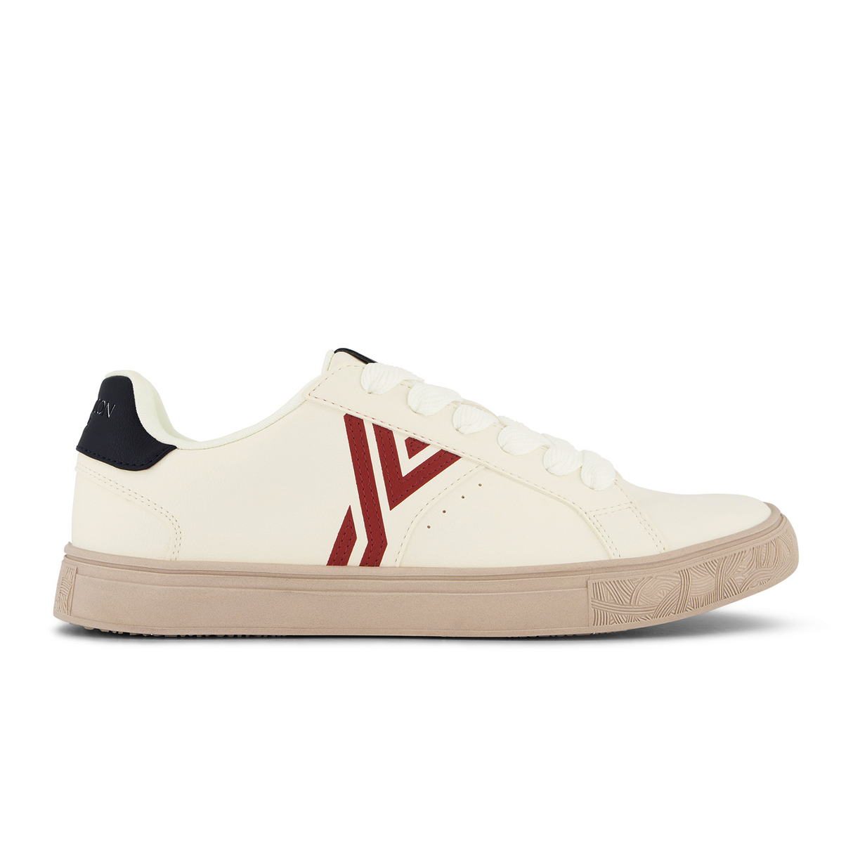YY Nation Yimbus Cactus Sneaker (Men) - White/Red/Navy Athletic - Casual - Lace Up - The Heel Shoe Fitters