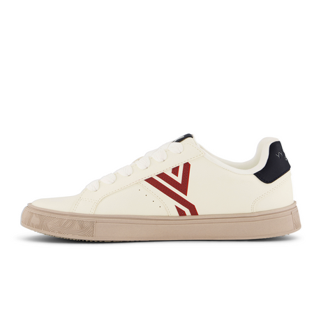 YY Nation Yimbus Cactus Sneaker (Men) - White/Red/Navy Athletic - Casual - Lace Up - The Heel Shoe Fitters