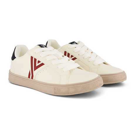 YY Nation Yimbus Cactus Sneaker (Men) - White/Red/Navy Athletic - Casual - Lace Up - The Heel Shoe Fitters