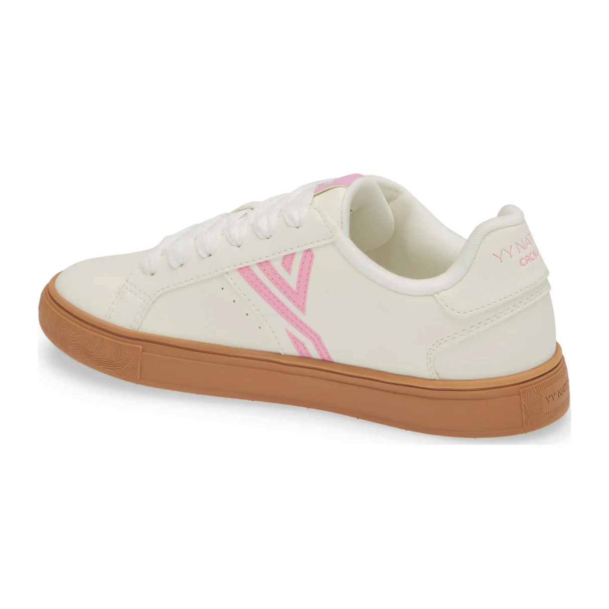 YY Nation Yimbus Cactus Sneaker (Women) - White/Pink/Gum