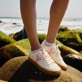 YY Nation Yimbus Cactus Sneaker (Women) - White/Pink/Gum