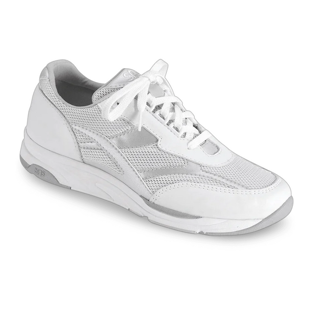 SAS Tour Mesh Walking Shoe (Women) - Silver Athletic - Walking - The Heel Shoe Fitters