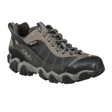 Oboz Firebrand II Low B-DRY Hiking Shoe (Men) - Gray Hiking - Low - The Heel Shoe Fitters