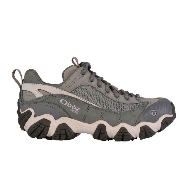 Oboz Firebrand II Low B-Dry (Women) - Dapple Gray Hiking - Low - The Heel Shoe Fitters