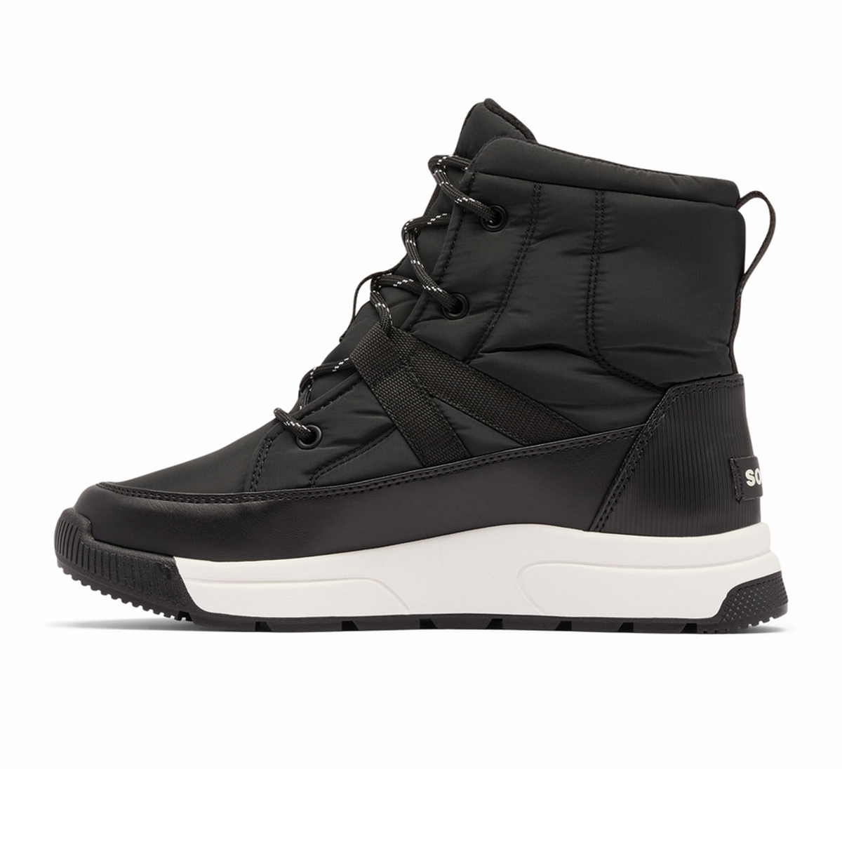 Sorel Whitney III Mid Waterproof Boot (Women) - Black/Sea Salt