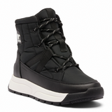 Sorel Whitney III Mid Waterproof Boot (Women) - Black/Sea Salt