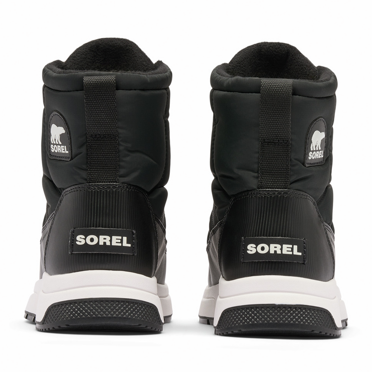 Sorel Whitney III Mid Waterproof Boot (Women) - Black/Sea Salt