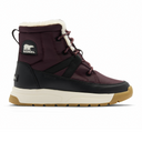 Sorel Whitney III Mid Waterproof Boot (Women) - Red Lodge/Black