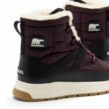 Sorel Whitney III Mid Waterproof Boot (Women) - Red Lodge/Black