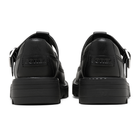 Sorel Revel Ave Mary Jane (Women) - Black/Black Dress-Casual - Flat - The Heel Shoe Fitters
