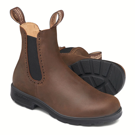 Blundstone 2151 High Top Chelsea Boot (Women) - Antique Brown Boots - Casual - Mid - The Heel Shoe Fitters