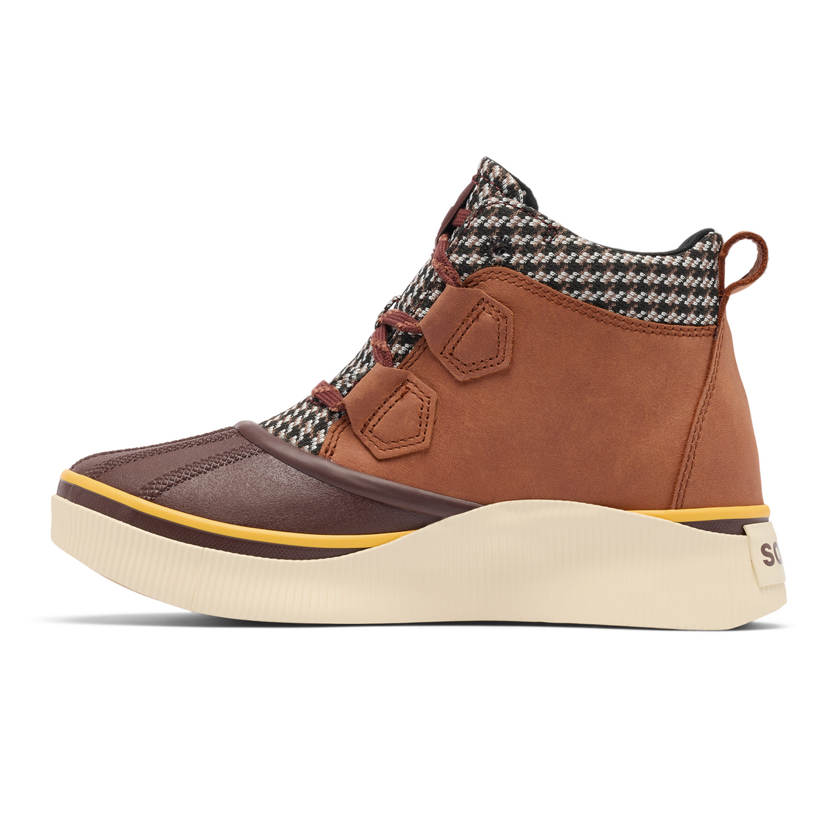 Sorel Out N About IV Waterproof Classic Boot (Women) - Honey White/Redwood/Rustic Brown Boots - Winter - Low - The Heel Shoe Fitters