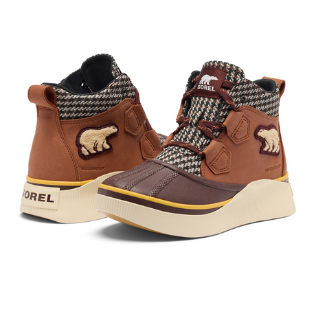 Sorel Out N About IV Waterproof Classic Boot (Women) - Honey White/Redwood/Rustic Brown Boots - Winter - Low - The Heel Shoe Fitters