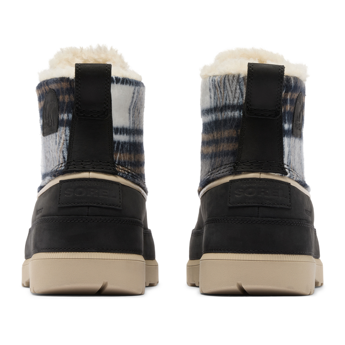 Sorel Ambler Fireside Chukka Waterproof Boot (Women) - Black/Ancient Fossil SE