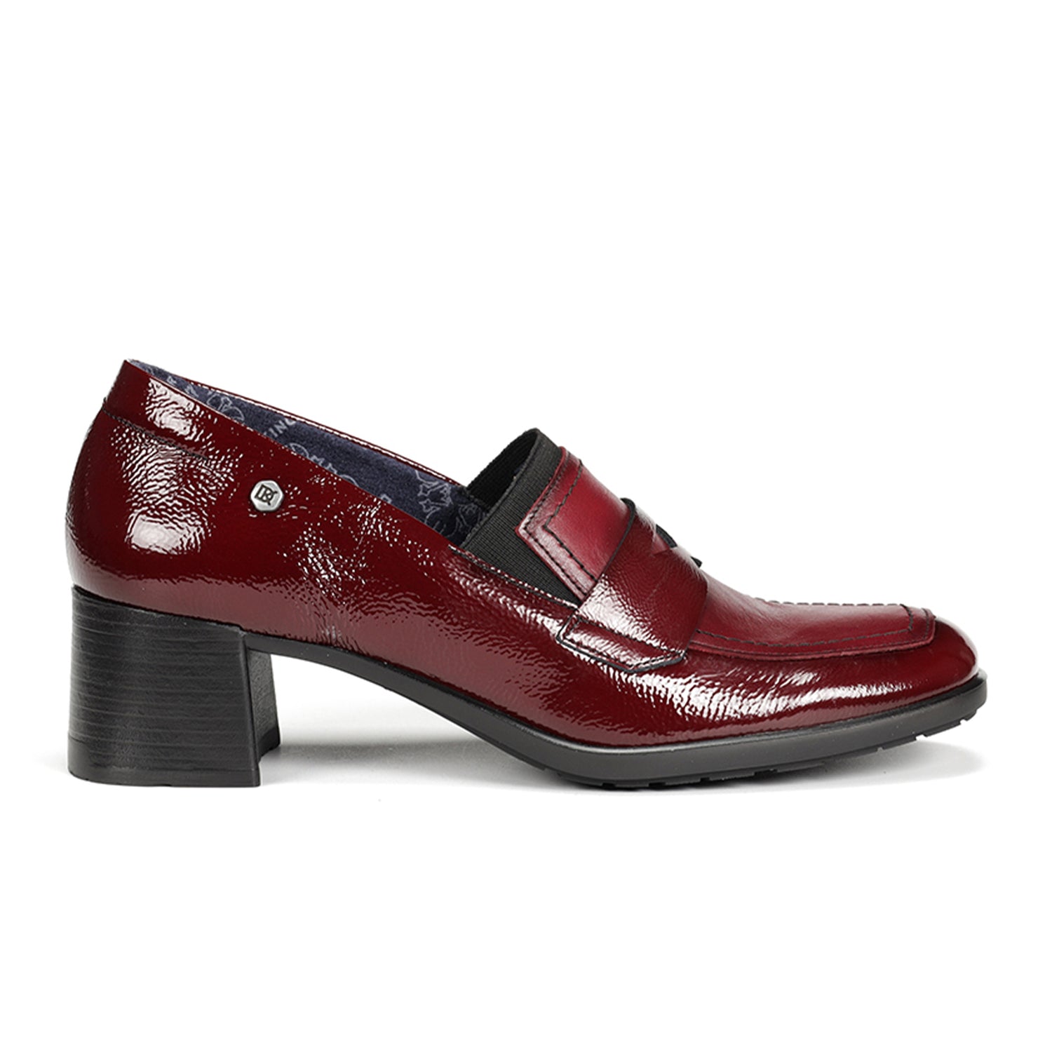 Dorking Ikia D9205 Heeled Loafer (Women) - Naplak/Sugar Opera/Picota Dress-Casual - Heels - The Heel Shoe Fitters