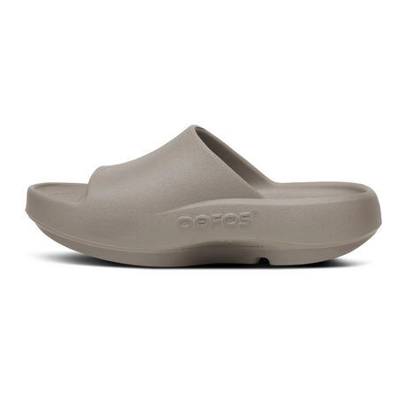 Oofos OOahh+ Slide Sandal (Unisex) - Driftwood Sandal - Slide - The Heel Shoe Fitters