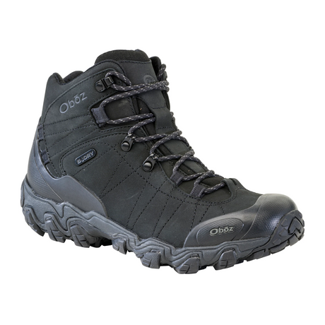 Oboz Bridger Mid B-DRY Hiking Boot (Men) - Black Sea Hiking - Mid - The Heel Shoe Fitters