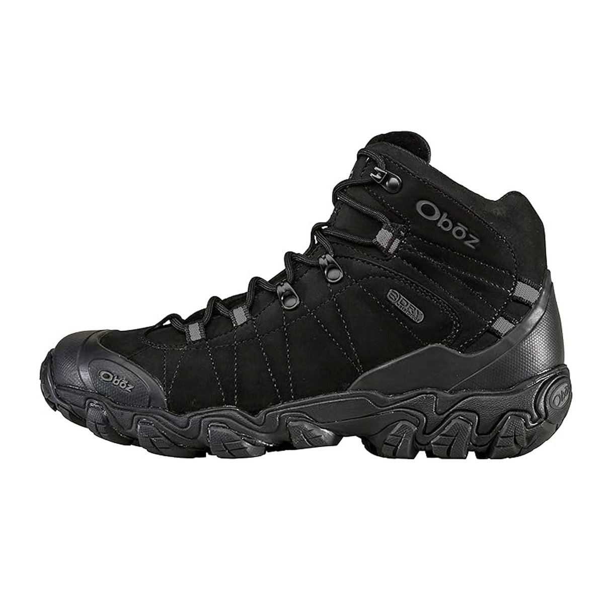 Oboz Bridger Mid B-DRY Hiking Boot (Men) - Midnight Black Hiking - Mid - The Heel Shoe Fitters