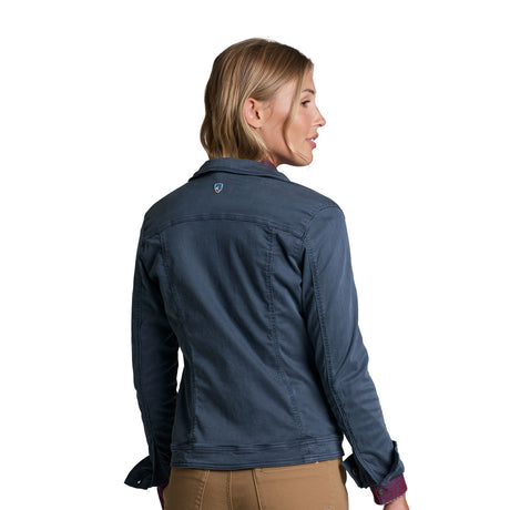 Kuhl Kultivatr Jacket (Women) - Metal Blue Apparel - Jacket - Lightweight - The Heel Shoe Fitters