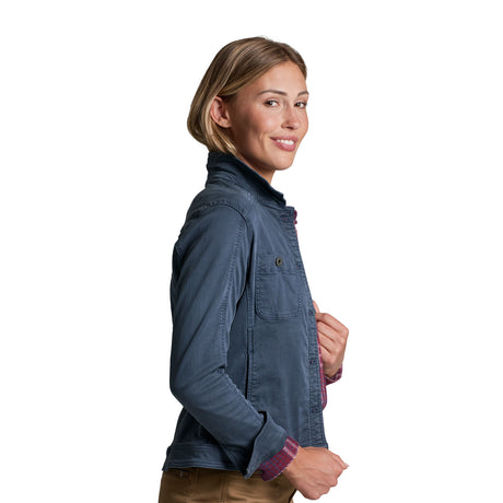 Kuhl Kultivatr Jacket (Women) - Metal Blue Apparel - Jacket - Lightweight - The Heel Shoe Fitters