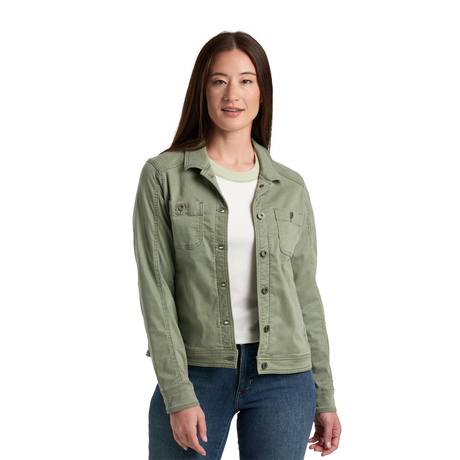 Kuhl Kultivatr Jacket (Women) - Slate Green Apparel - Jacket - Lightweight - The Heel Shoe Fitters