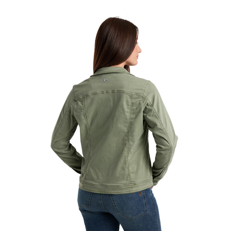 Kuhl Kultivatr Jacket (Women) - Slate Green Apparel - Jacket - Lightweight - The Heel Shoe Fitters