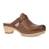 Dansko Leandra Clog (Women) - Brown Leather