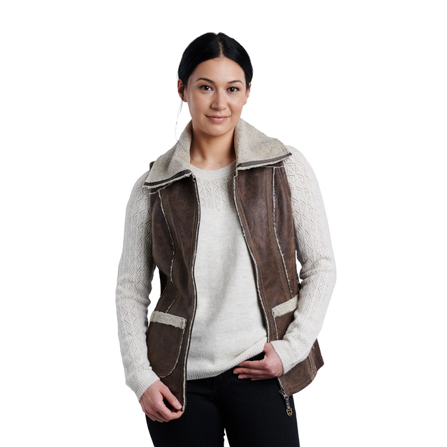 Kuhl Dani Sherpa Vest (Women) - Oak Apparel - Top - Vest - The Heel Shoe Fitters