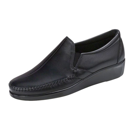 SAS Dream Slip On (Women) - Black Dress-Casual - Slip Ons - The Heel Shoe Fitters