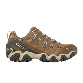 Oboz Sawtooth II Low B-DRY Hiking Shoe (Women) - Brindle/Tradewinds Blue Hiking - Low - The Heel Shoe Fitters