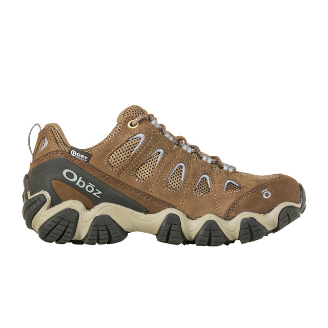 Oboz Sawtooth II Low B-DRY Hiking Shoe (Women) - Brindle/Tradewinds Blue Hiking - Low - The Heel Shoe Fitters