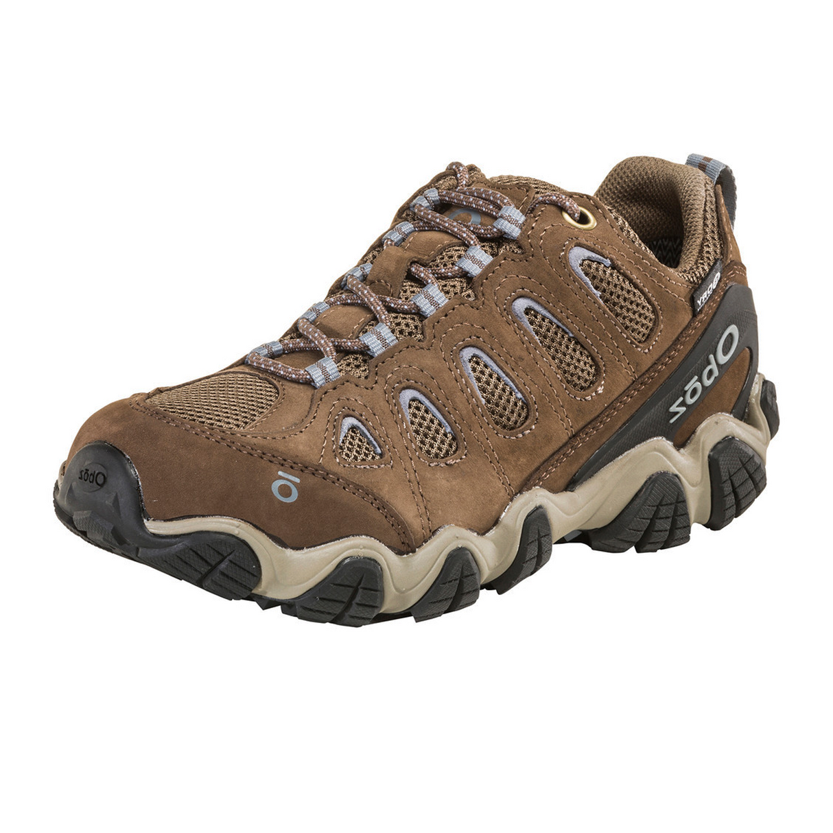 Oboz Sawtooth II Low B-DRY Hiking Shoe (Women) - Brindle/Tradewinds Blue Hiking - Low - The Heel Shoe Fitters