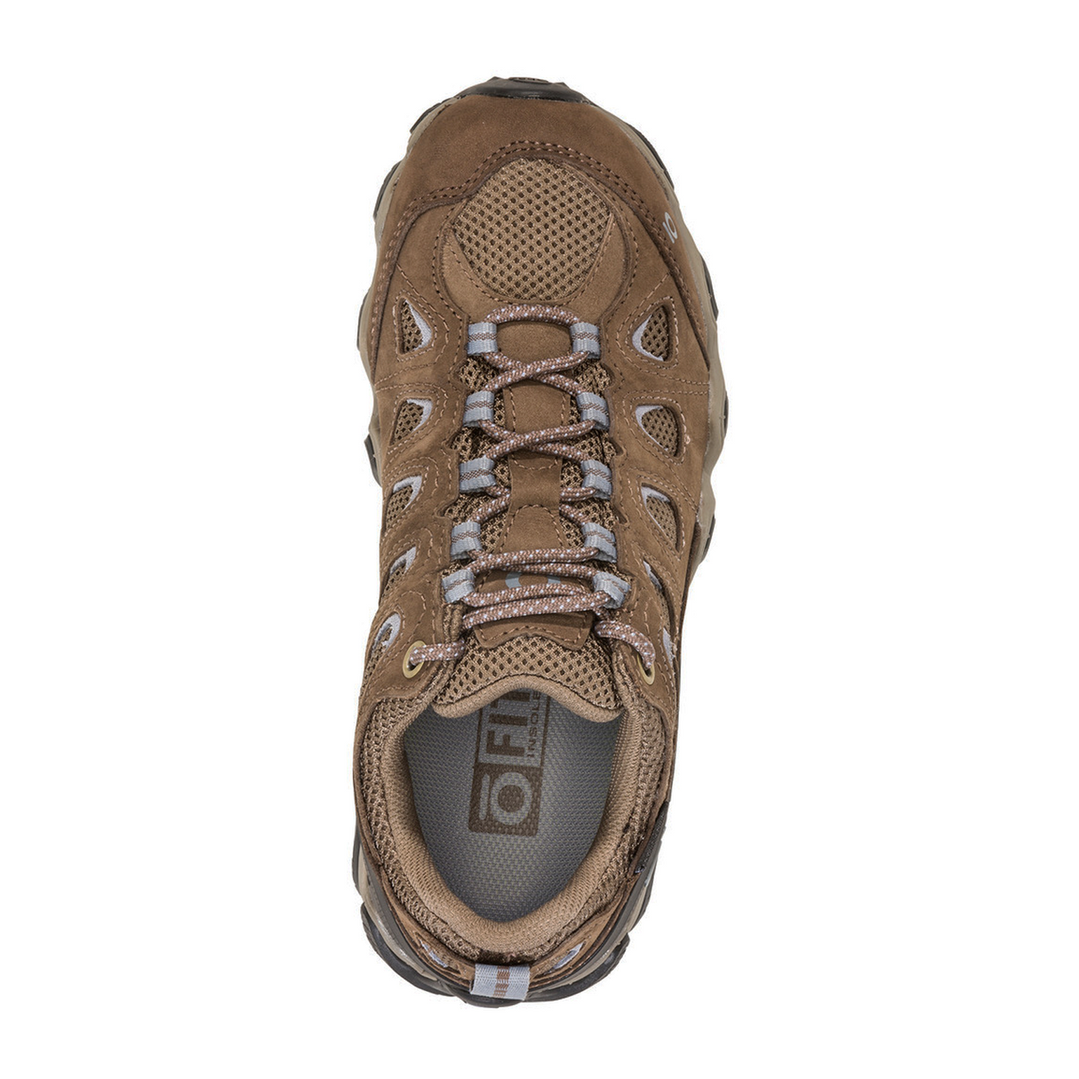 Oboz Sawtooth II Low B-DRY Hiking Shoe (Women) - Brindle/Tradewinds Blue Hiking - Low - The Heel Shoe Fitters