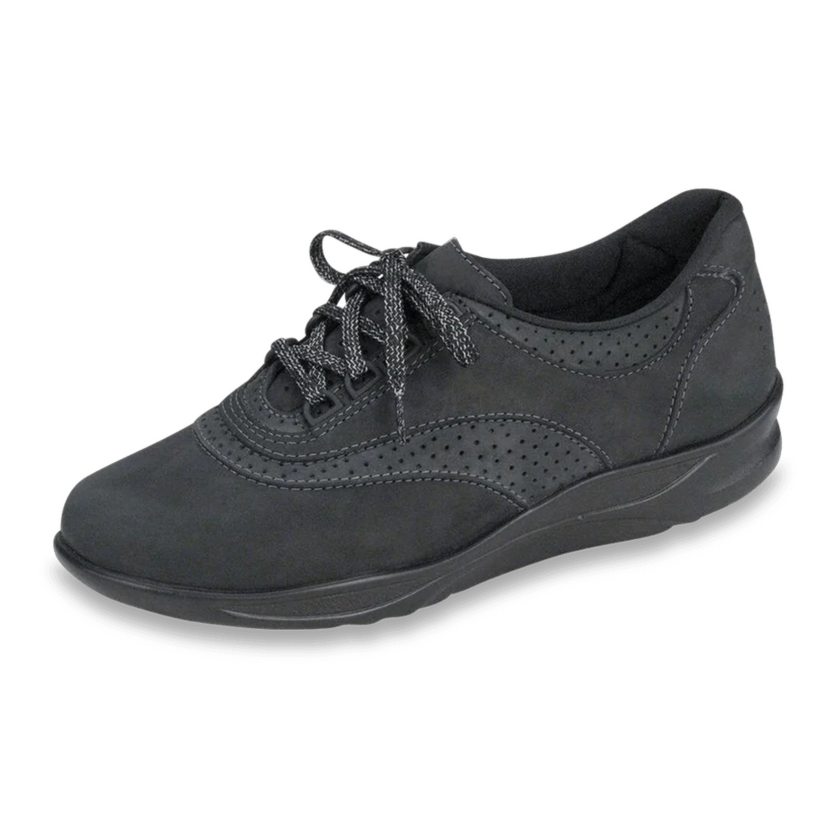 SAS Walk Easy Walking Shoe (Women) - Nero Athletic - Walking - The Heel Shoe Fitters