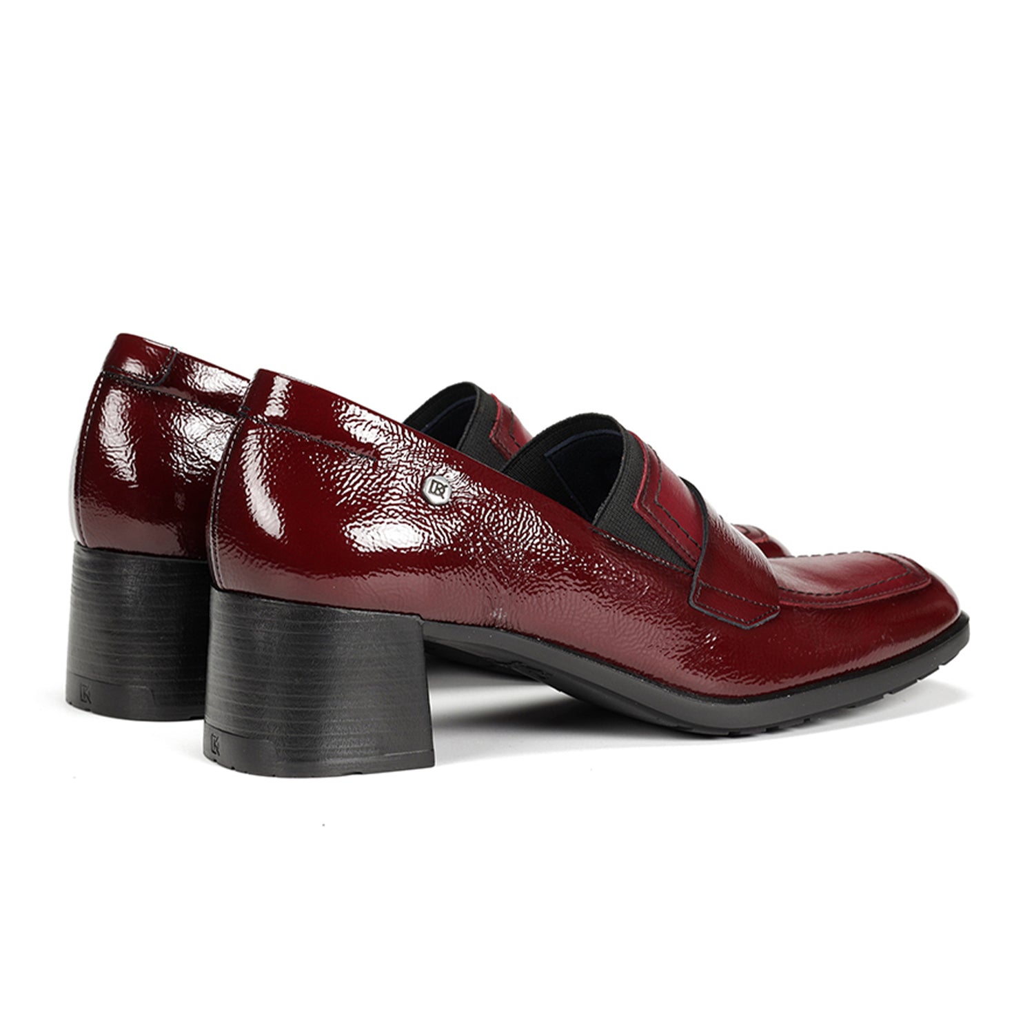 Dorking Ikia D9205 Heeled Loafer (Women) - Naplak/Sugar Opera/Picota Dress-Casual - Heels - The Heel Shoe Fitters