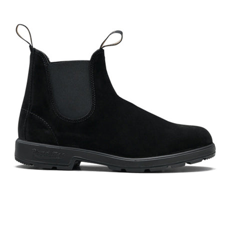 Blundstone Original 2405 Chelsea Boot (Unisex) - Black Suede Boots - Casual - Low - The Heel Shoe Fitters