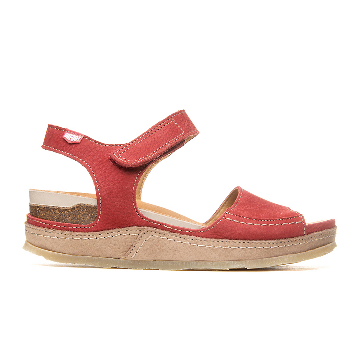 On Foot Vegas Sandal (Women) - Rojo Sandals - Backstrap - The Heel Shoe Fitters