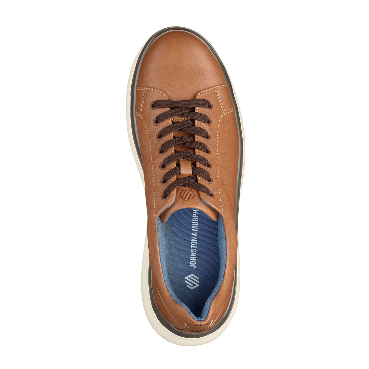 Johnston & Murphy Oasis LTT Sneaker (Men) - Tan Full Grain Athletic - Casual - Lace Up - The Heel Shoe Fitters