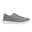 Johnston & Murphy Oasis LTT Sneaker (Men) - Gray Nubuck Athletic - Casual - Lace Up - The Heel Shoe Fitters