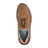 Johnston & Murphy Activate U-Throat Sneaker (Men) - Brown Oiled Full Grain Athletic - Casual - Lace Up - The Heel Shoe Fitters